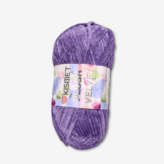Plush Velvet Dark Lilac Col.44 - Ragland Fabrics