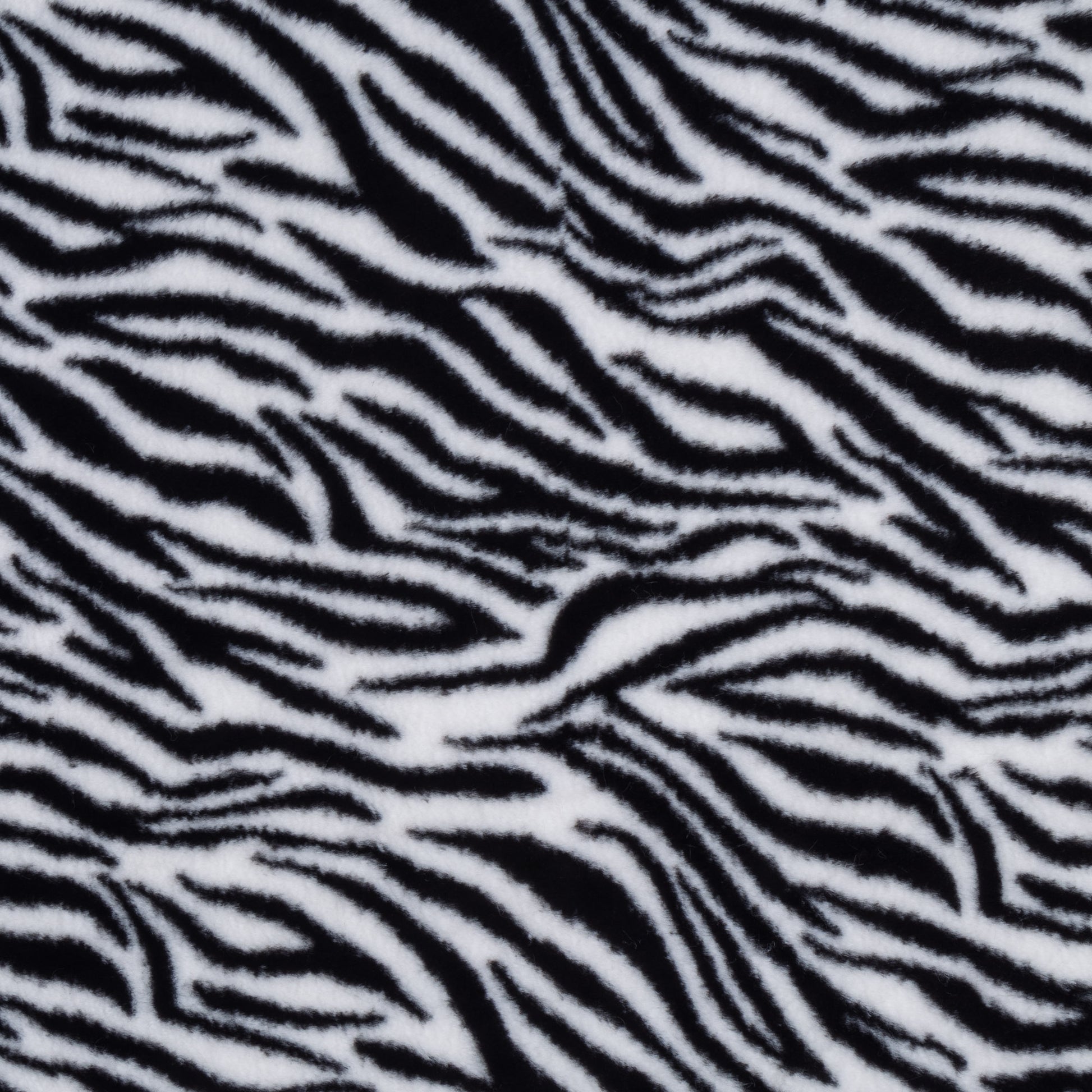 Fur White Tiger Print - Ragland Fabrics