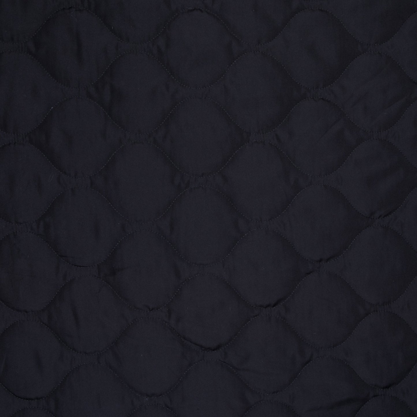 Quilted Jacket Material Black - Ragland Fabrics