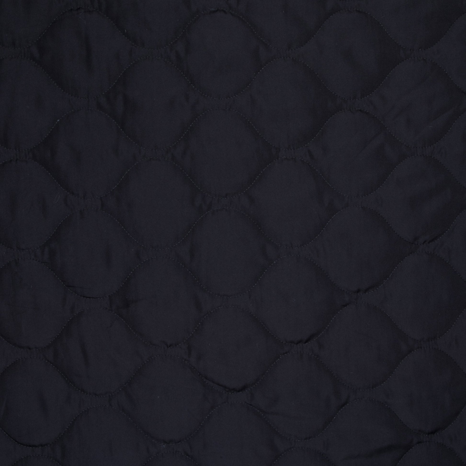 Quilted Jacket Material Black - Ragland Fabrics