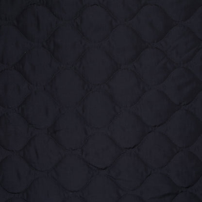 Quilted Jacket Material Black - Ragland Fabrics