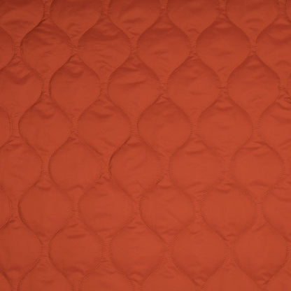 Quilted Jacket Material Orange - Ragland Fabrics