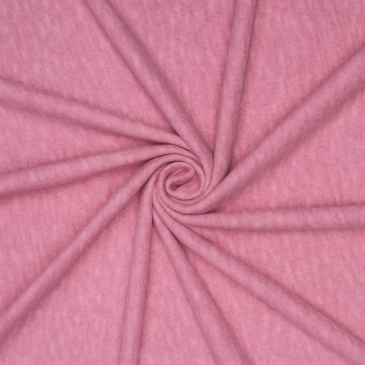 Polar Fleece Pink Melange - Ragland Fabrics