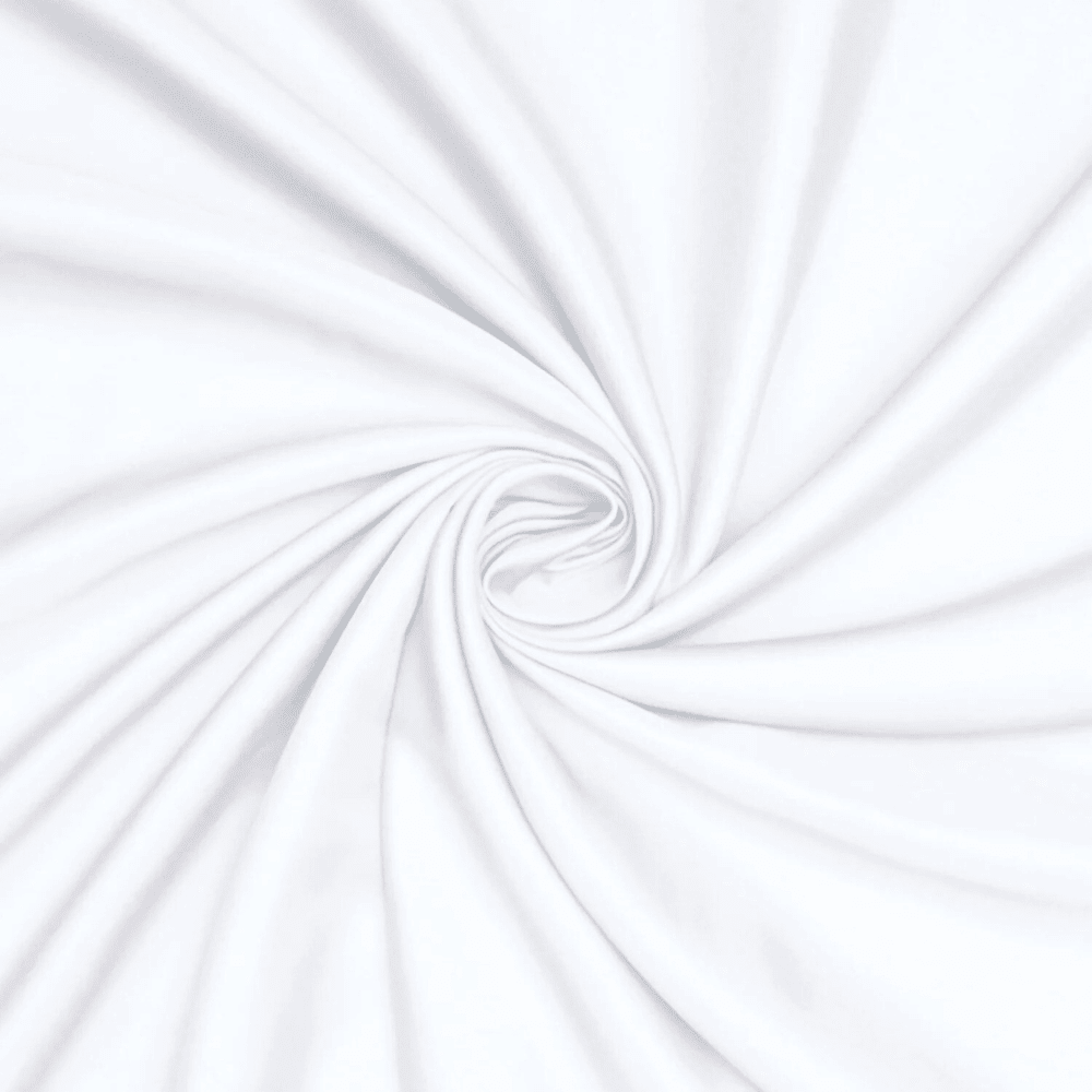 Poly - Twist Fabric White - Ragland Fabrics