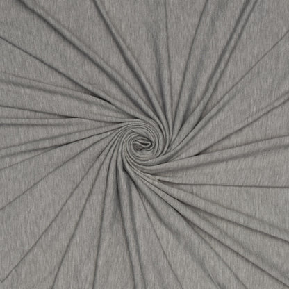 Poly Spandex Knit Melange Grey - Ragland Fabrics