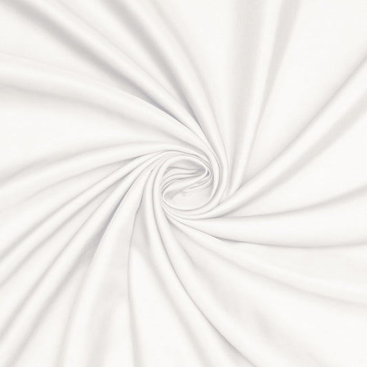Pongee Lining White 150cm - Ragland Fabrics