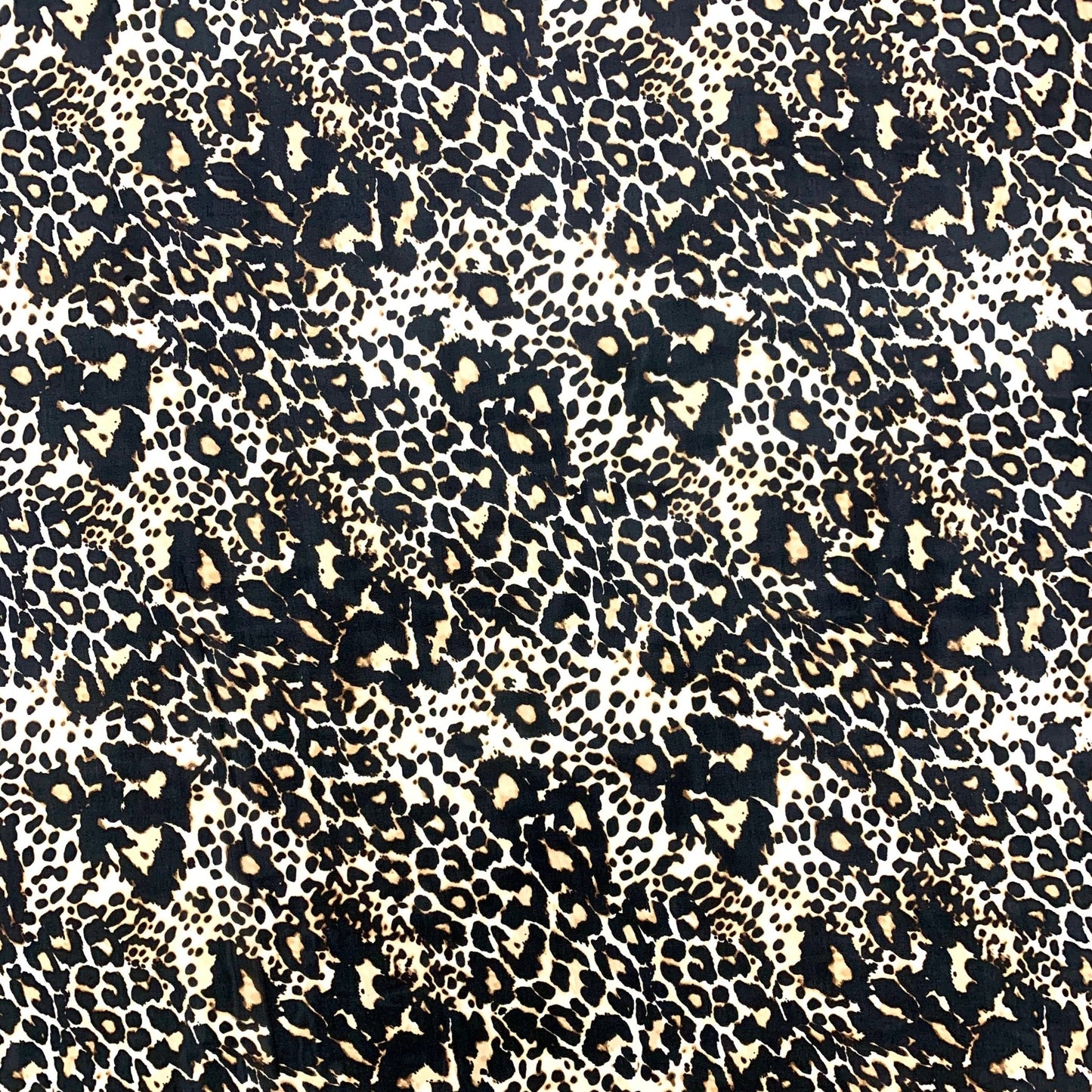 Printed Chiffon Leopard Print - Ragland Fabrics