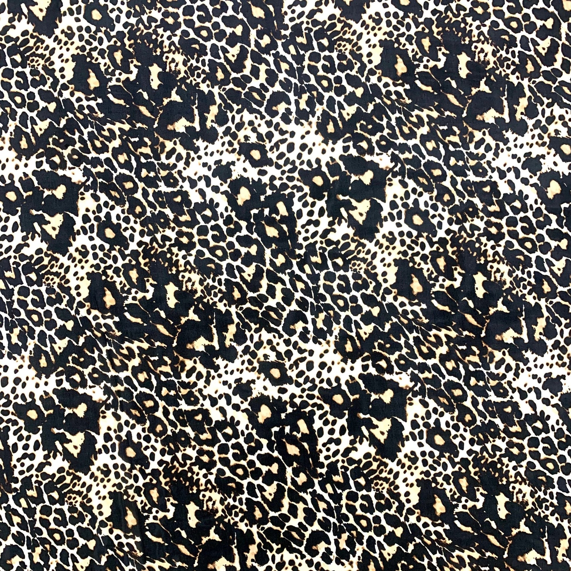 Printed Chiffon Leopard Print - Ragland Fabrics