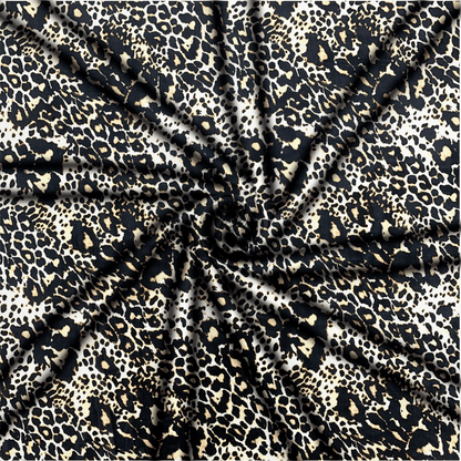 Printed Chiffon Leopard Print - Ragland Fabrics