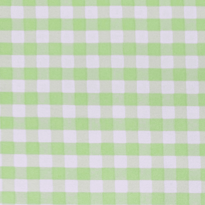 Printed Designer Check Mint - Ragland Fabrics