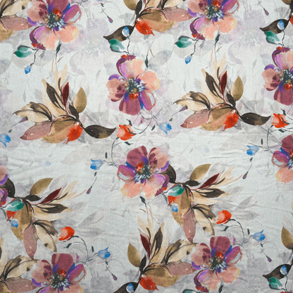 Printed Linen Blend Des.A - Ragland Fabrics