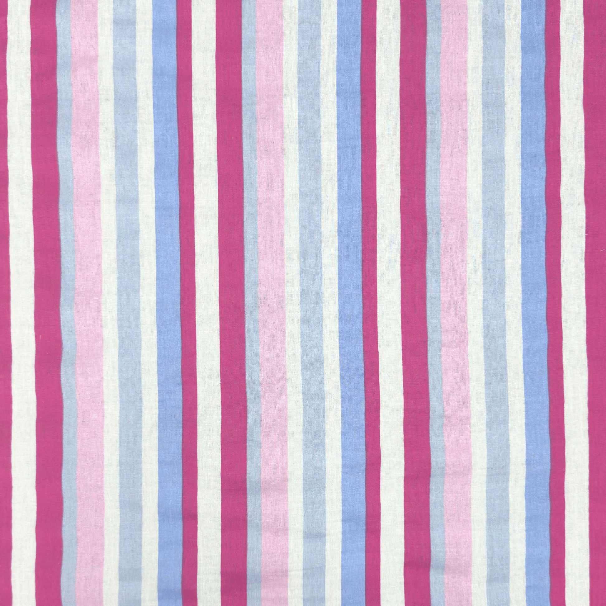 Printed Muslin Stripe - Ragland Fabrics