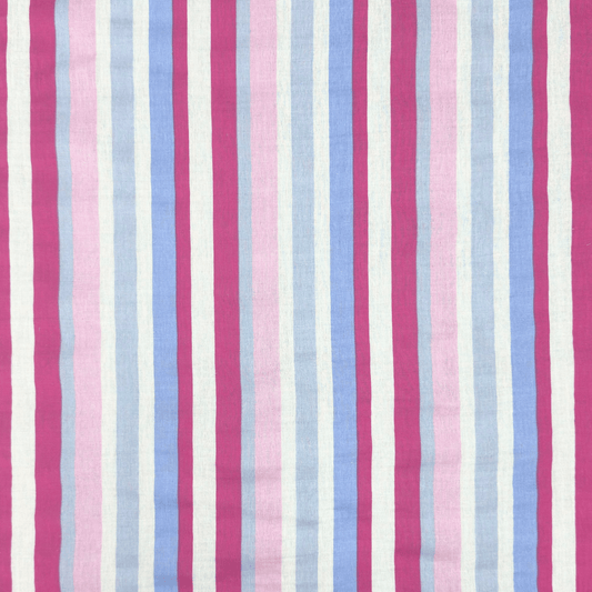 Printed Muslin Stripe - Ragland Fabrics
