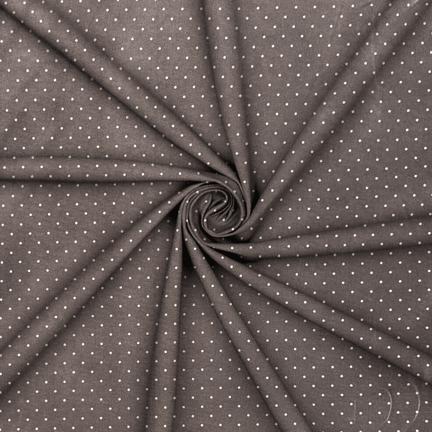 Printed Poly Cotton Quilty Brown - Ragland Fabrics
