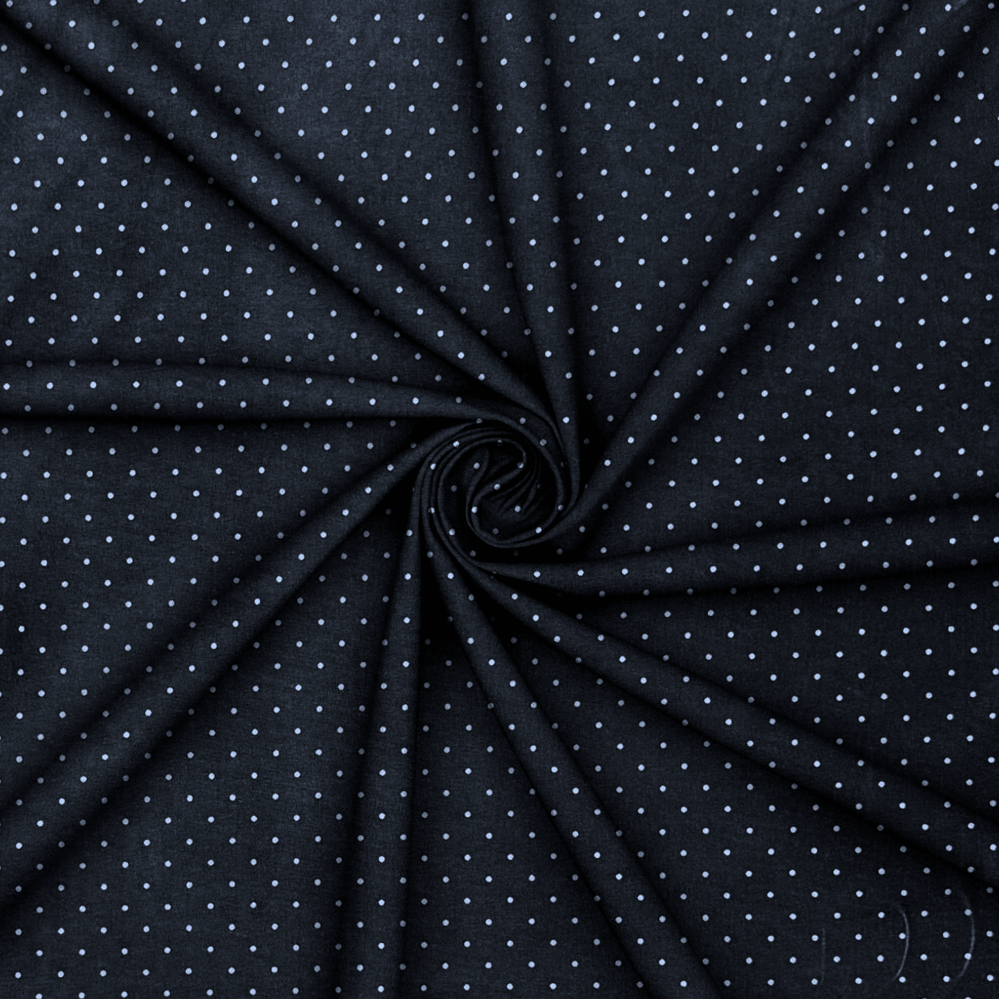 Printed Poly Cotton Quilty Navy - Ragland Fabrics