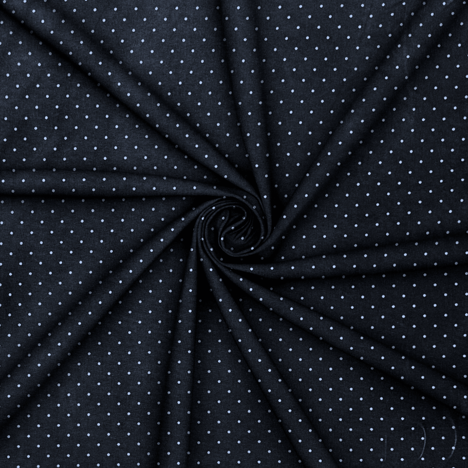 Printed Poly Cotton Quilty Navy - Ragland Fabrics