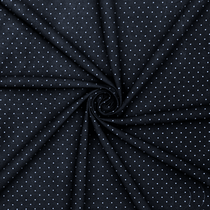 Printed Poly Cotton Quilty Navy - Ragland Fabrics