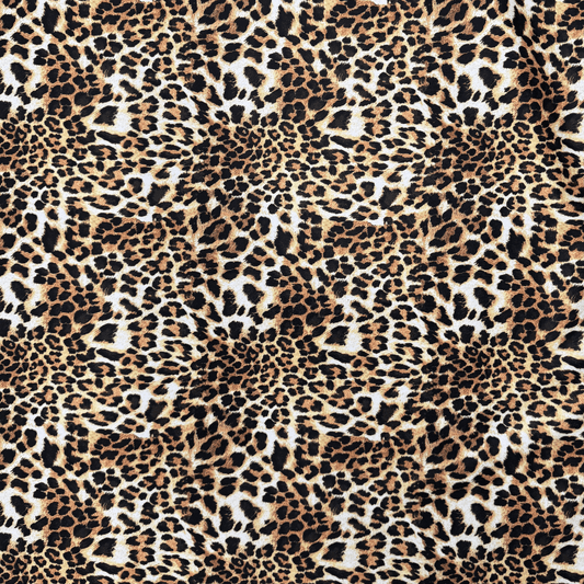 Printed Velvet Leopard Skin - Ragland Fabrics