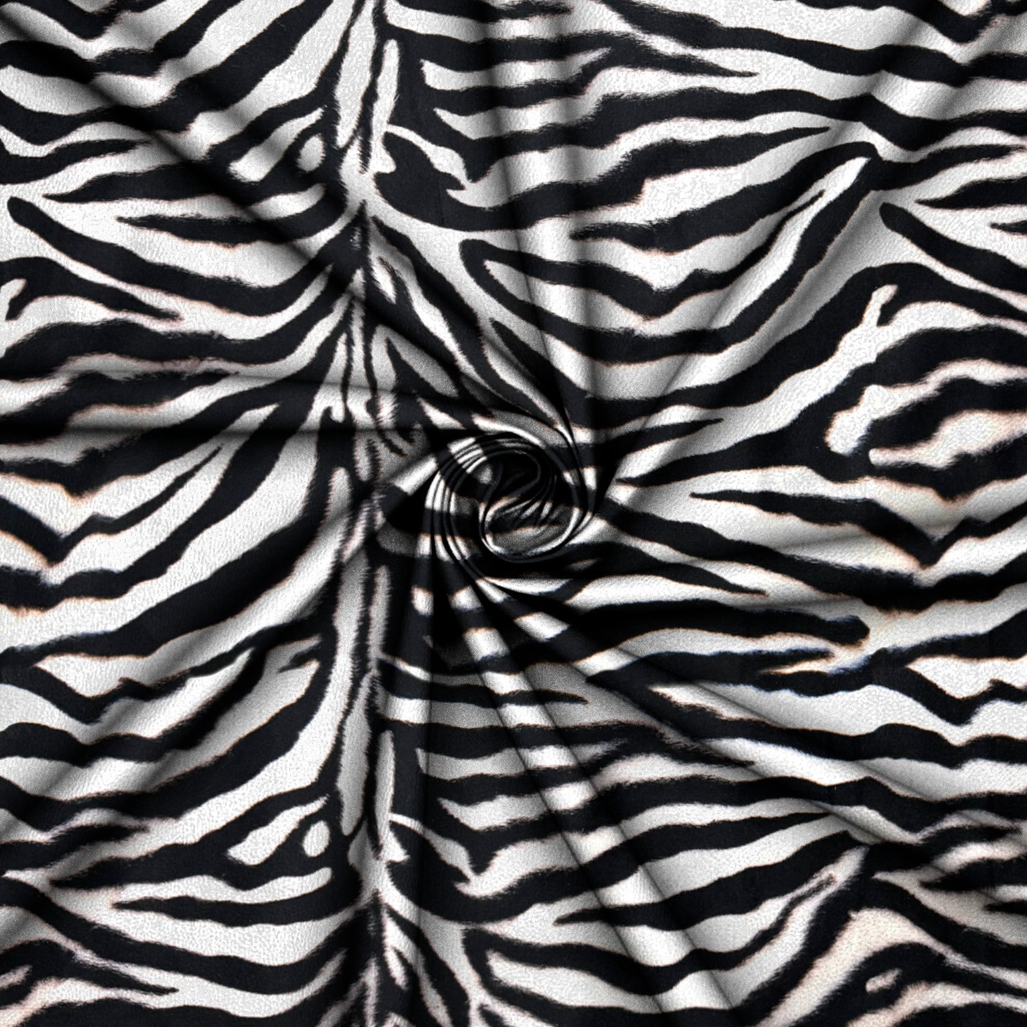 Printed Velvet Zebra Skin - Ragland Fabrics