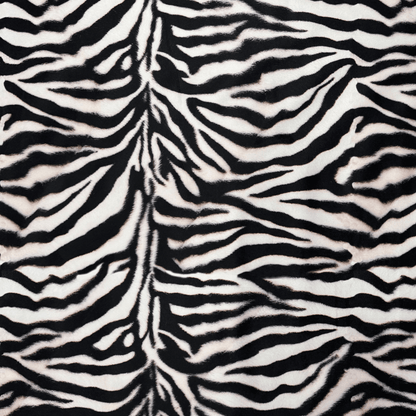 Printed Velvet Zebra Skin - Ragland Fabrics