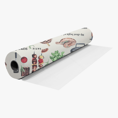 Printed Vinyl PotjieKos Stone - Ragland Fabrics
