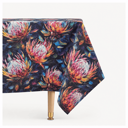 Printed Vinyl Protea Print - Ragland Fabrics
