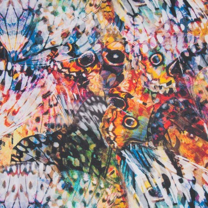 Printed Chiffon Multi - Ragland Fabrics