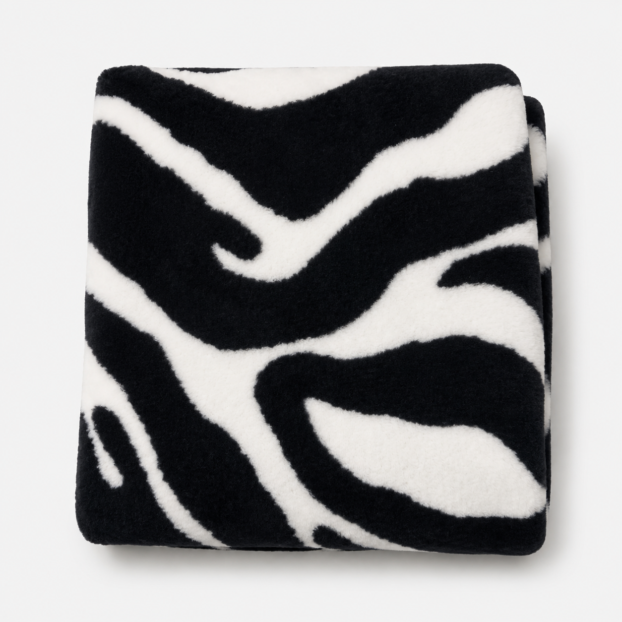 Last Of The Bests | 1.M x 1.4M Mongolian Fleece Zebra
