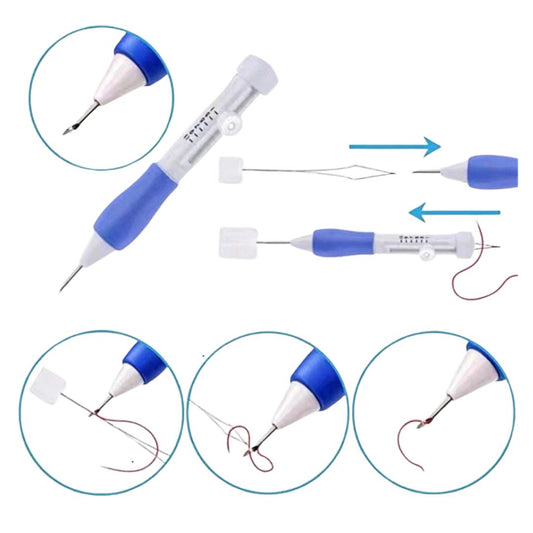 Punch Needle Set | Blue & White - Ragland Fabrics