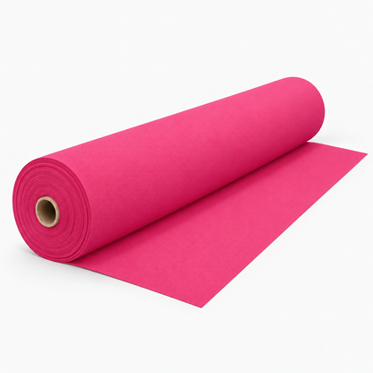 Plain Mini Matt Magenta 150cm, Roll of 50 metres fabric roll