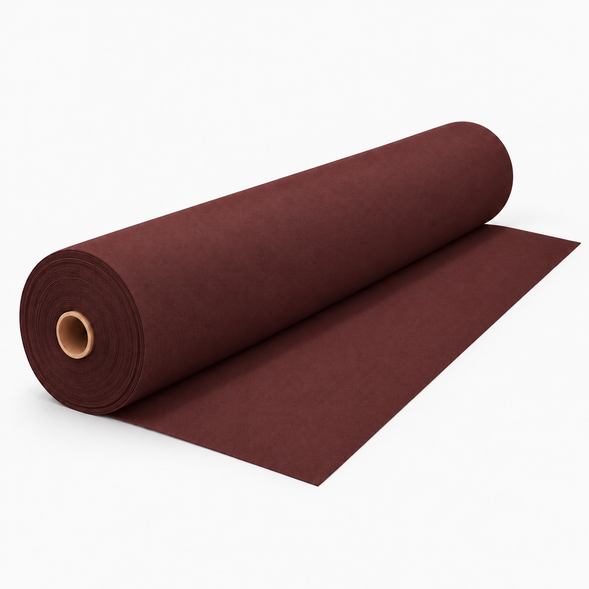 Plain Mini Matt Maroon 150cm, Roll of 50 metres fabric roll