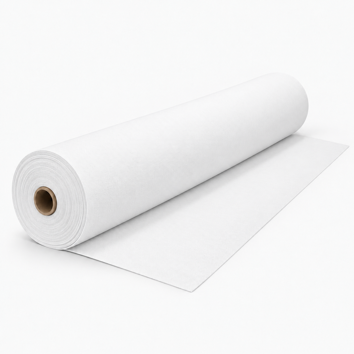 Plain Mini Matt White #2 150cm Wide, Roll of 50 metres fabric roll