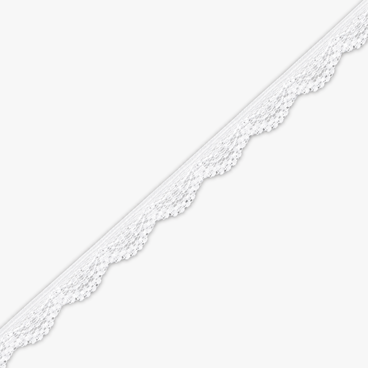 Lace Nylon White Art. (Y90) - refined diagonal product view