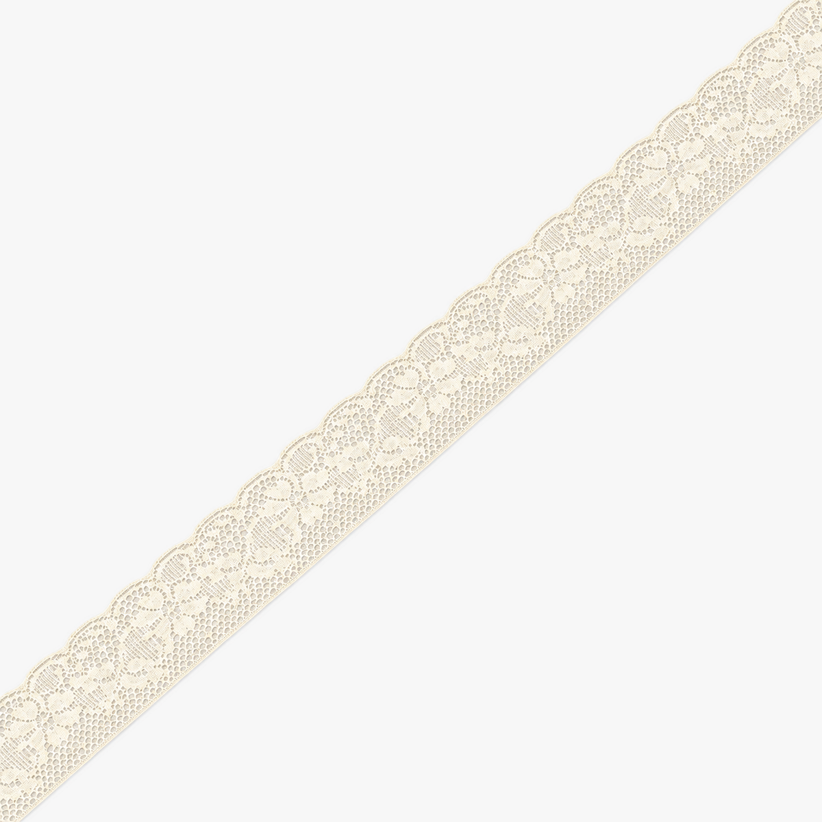 Nylon Lace #1588 | Cream - refined diagonal product view