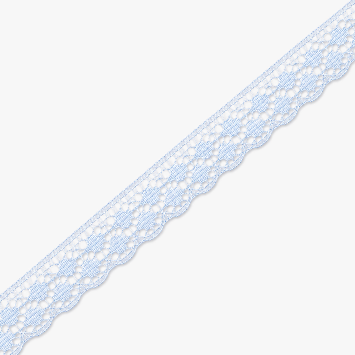 Lace Nylon #1337 Light Blue - refined diagonal product view