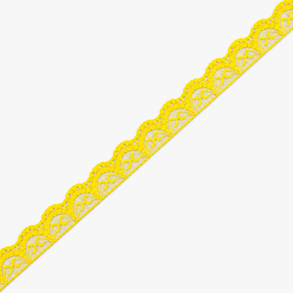 Nylon Lace #105 | Yellow - refined diagonal product view