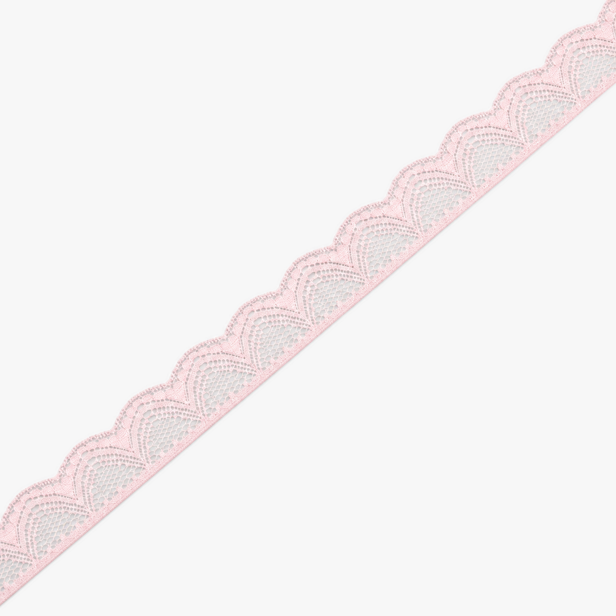 Nylon Lace #1342 | Pink - refined diagonal product view