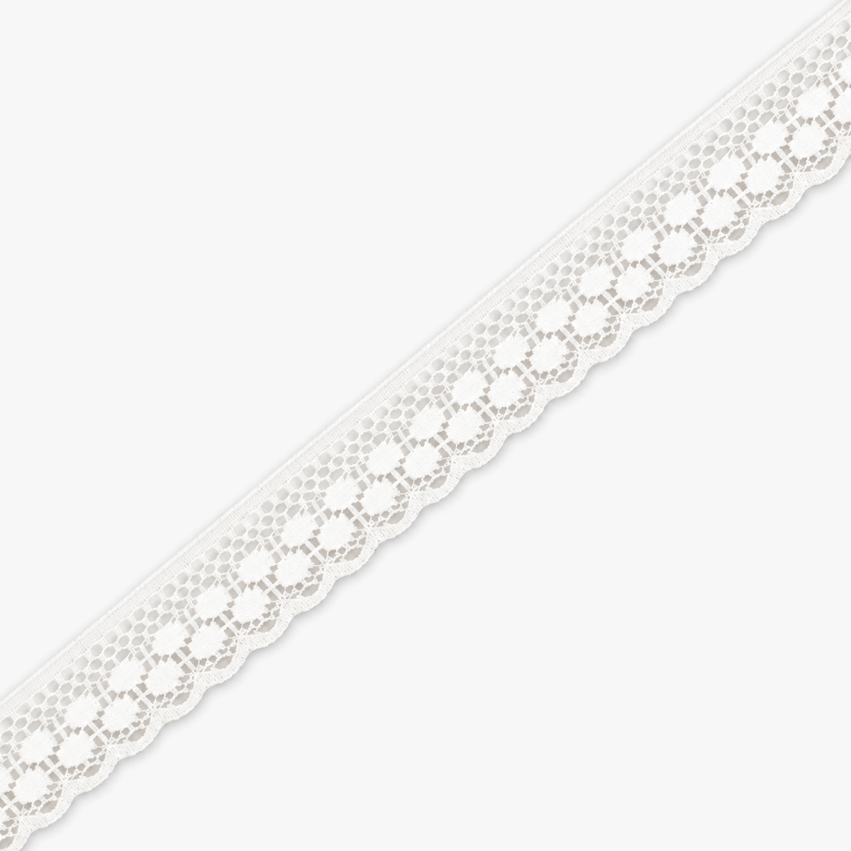 Nylon Lace #1268 | Cream - refined diagonal product view