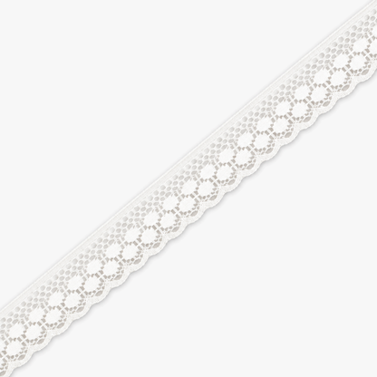 Nylon Lace #1268 | Cream - refined diagonal product view