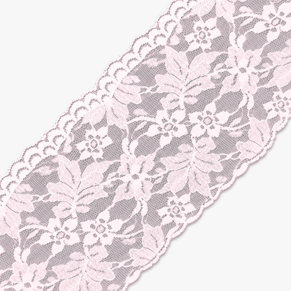 Nylon Lace #TBD Baby Pink 150mm - refined diagonal product view
