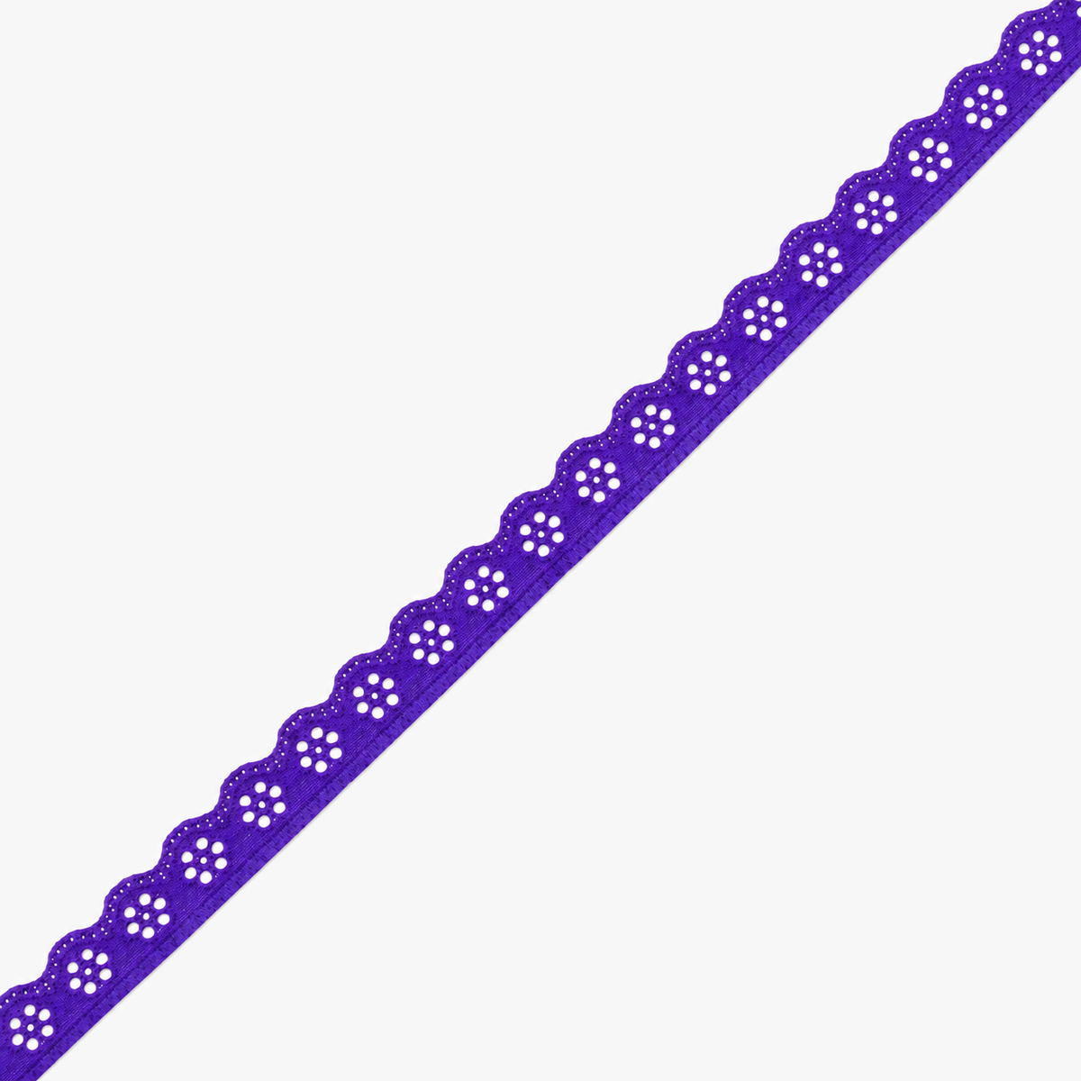 Nylon Lace #1326 | Purple - refined diagonal product view