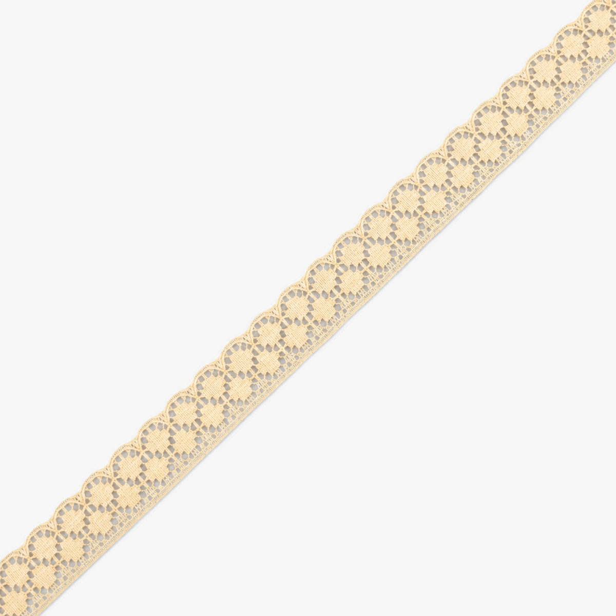 Nylon Lace #1337 | Beige - refined diagonal product view