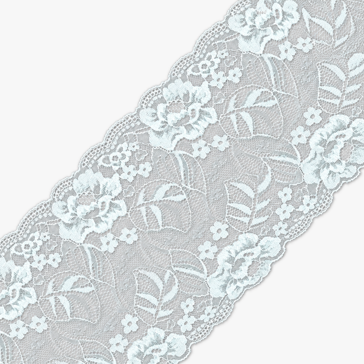 Nylon Lace #TBD Sky Blue 210mm - refined diagonal product view