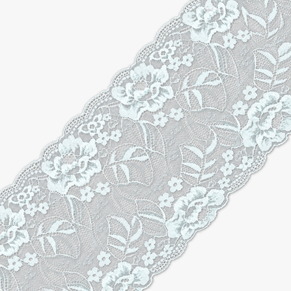 Nylon Lace #TBD Sky Blue 210mm - refined diagonal product view