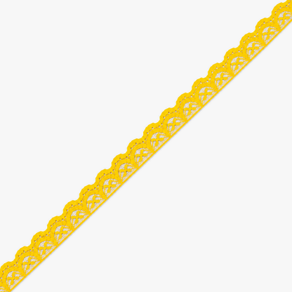 Nylon Lace #105 | Yellow MTN - refined diagonal product view