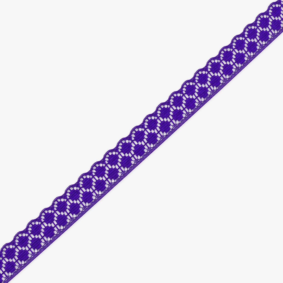 Nylon Lace #1337 | Purple - refined diagonal product view