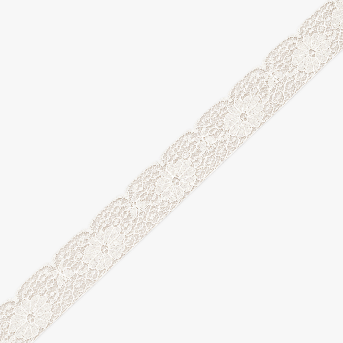 Nylon Lace #496 | Cream - refined diagonal product view