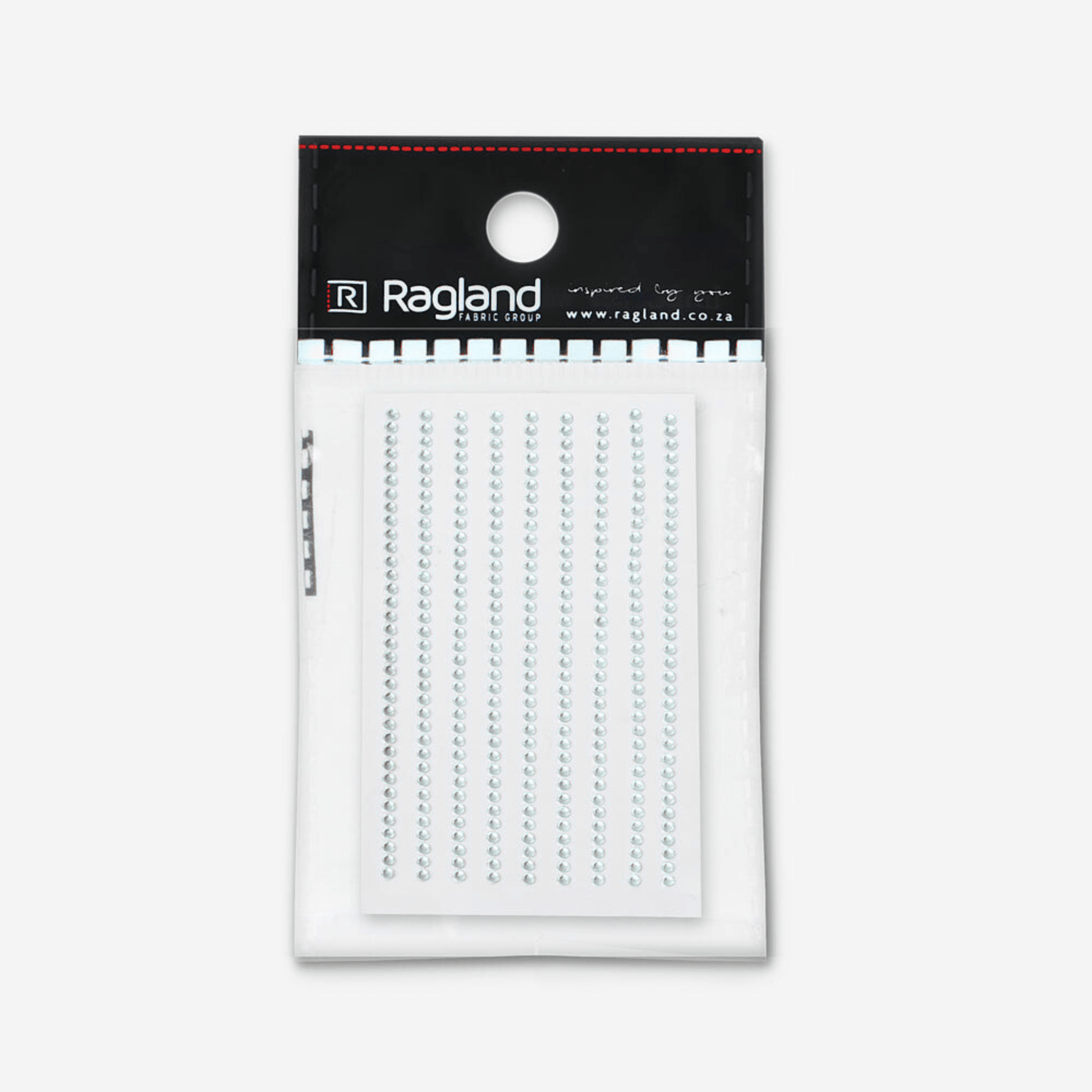 Stick On Rhinestones Silver Sml - Ragland Fabrics