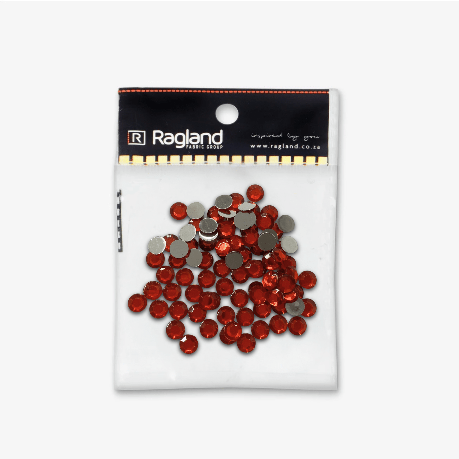 Rhinestones Red - Ragland Fabrics