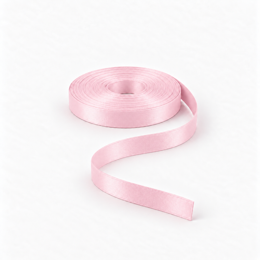 Satin Ribbon 10mm Baby Pink #340 – Ragland Fabrics